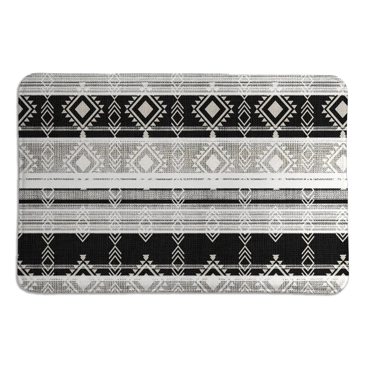 Ocotillo White Memory Foam Rug