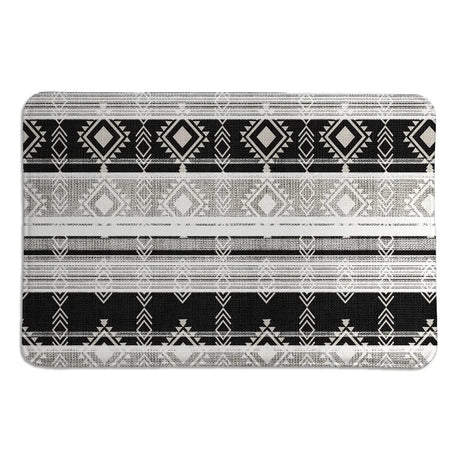 Ocotillo White Memory Foam Rug