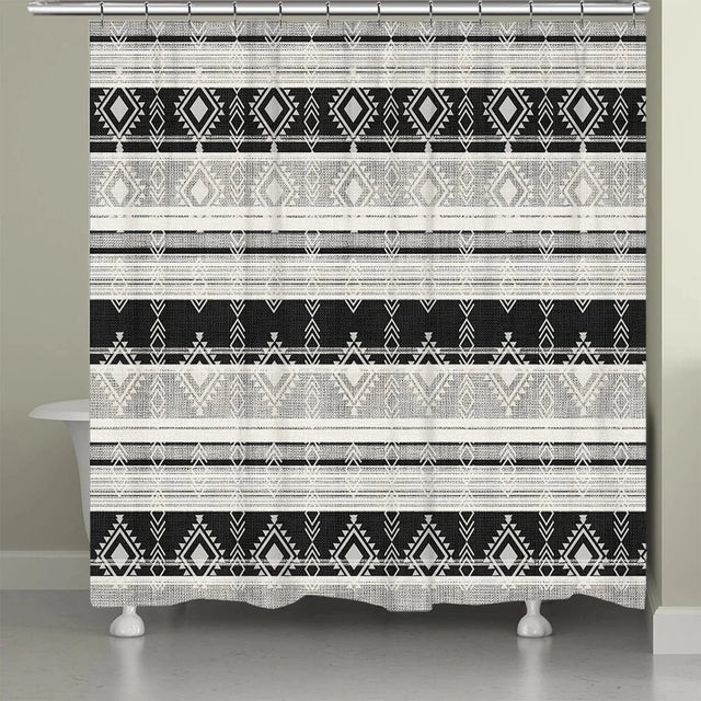 Ocotillo White Shower Curtain