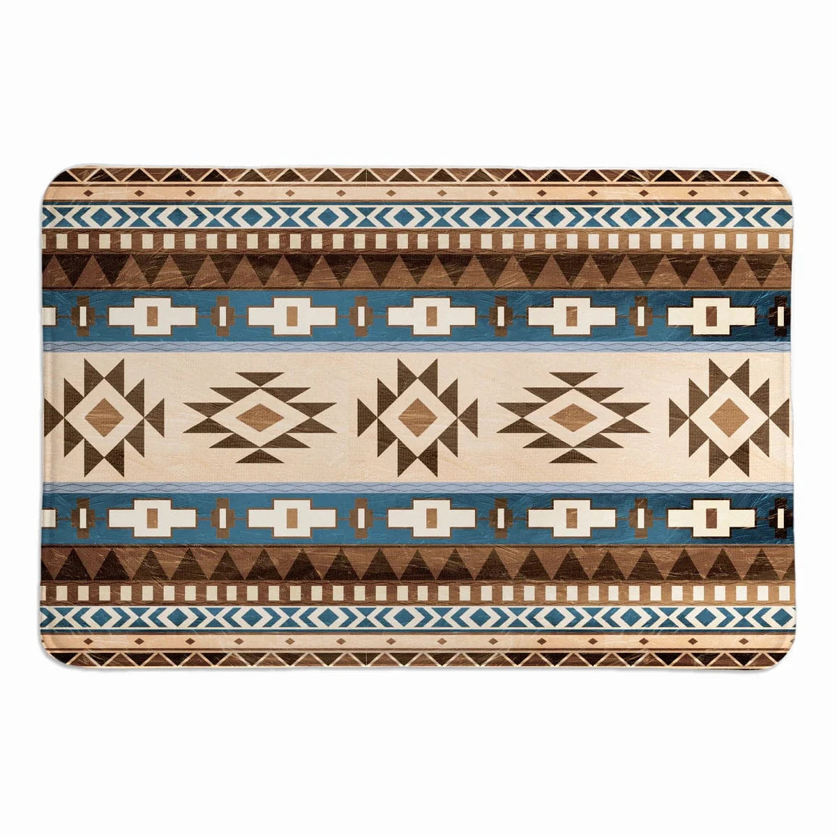 Havasu Brown Memory Foam Rug