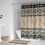 Canyon Echo Gray Deer Shower Curtain