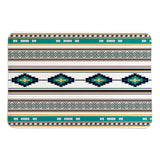 Painted Spirit Turquoise II Memory Foam Rug