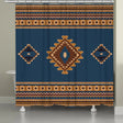 Tombstone Blues Shower Curtain