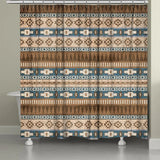 Havasu Brown Shower Curtain