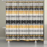 Ocotillo Yellow Shower Curtain