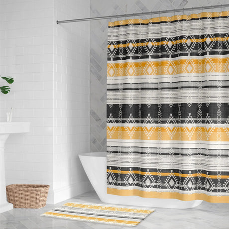 Ocotillo Yellow Shower Curtain