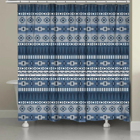 Havasu Blue Shower Curtain
