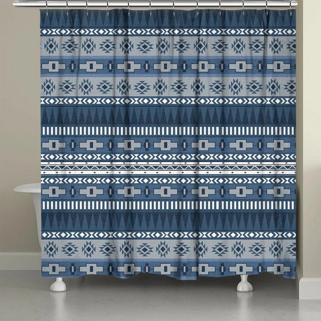 Havasu Blue Shower Curtain