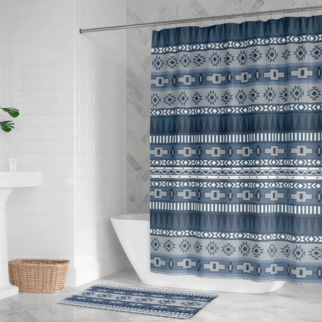 Havasu Blue Shower Curtain