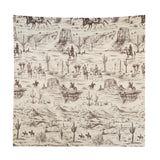 Desert West Cowboy Shower Curtain