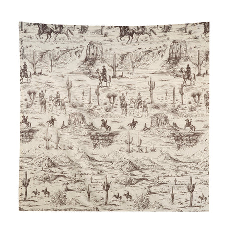 Desert West Cowboy Shower Curtain
