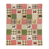 Yuletide Plaid Throw