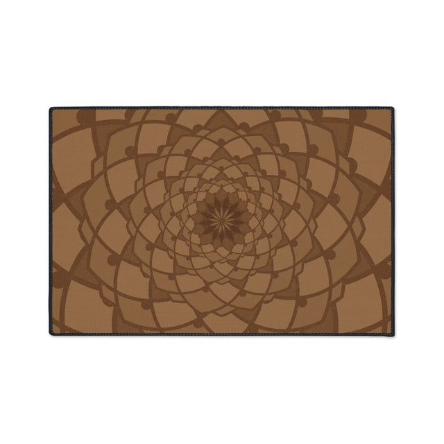 Overhead Pine Non-Slip Rug