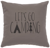 Cabin Classics Pillows - Let's Go Camping
