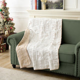 Reindeer Snow Throw