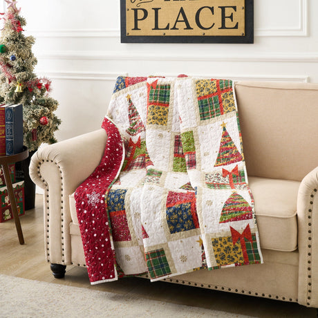 Holiday Halls Throw