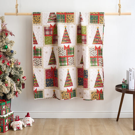 Holiday Halls Throw