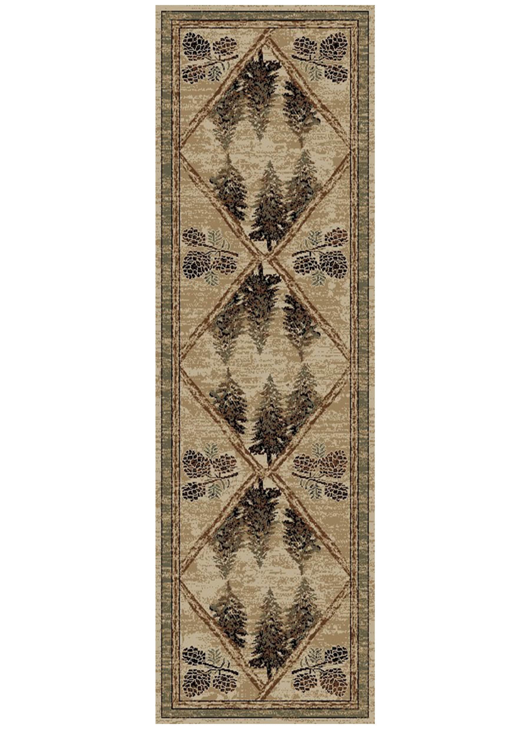 Treetop Pines Area Rug – The Cabin Place