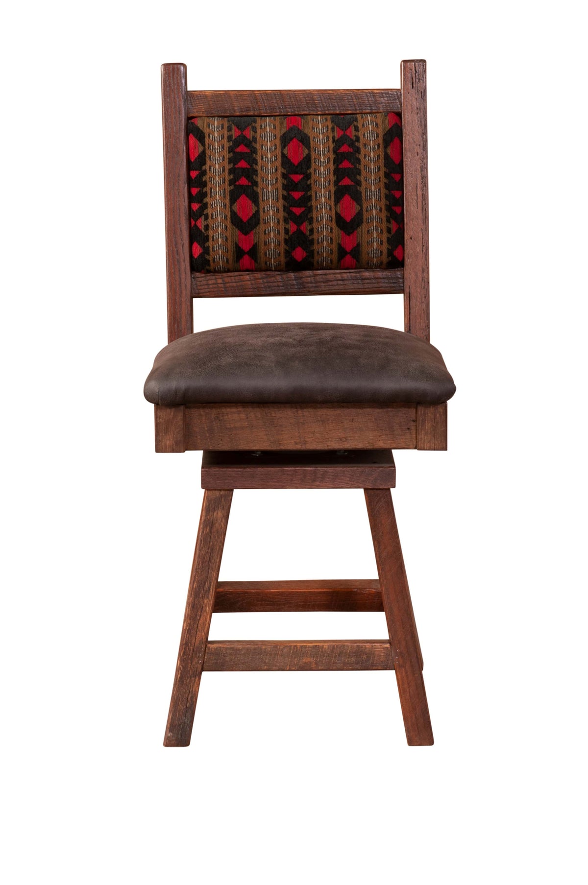 Colonial Style Counter Stools Barnwood Colonial Swivel Counter Stool – The Cabin Place