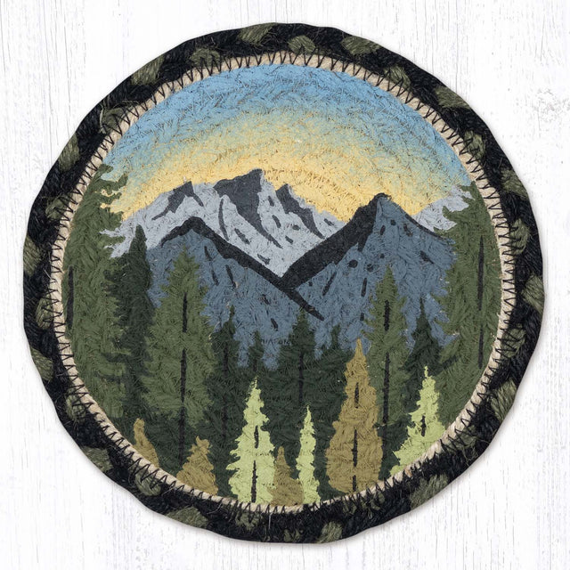 Rockies Round Large Coaster