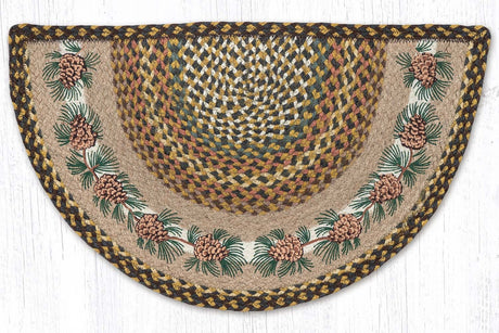 Pinecone Needles Slice Rug