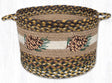 Pinecone Needles Printed Utility Basket