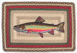 Trout Waters Oblong Patch Rug