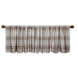 Glacier Plaid Valance