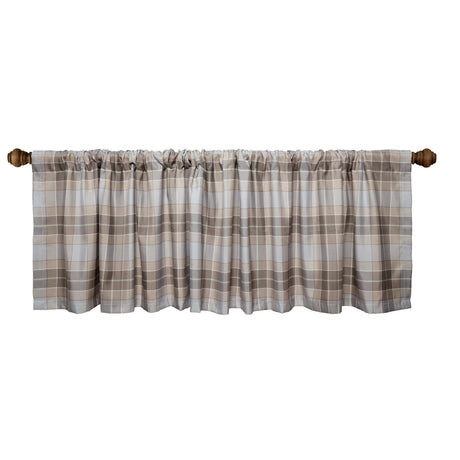 Glacier Plaid Valance