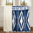 Utah Blue Plush Throw