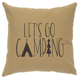 Cabin Classics Pillows - Let's Go Camping