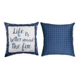 Around The Fire Pillow