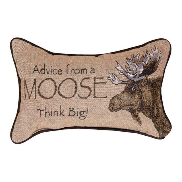 Moose Advice Pillow