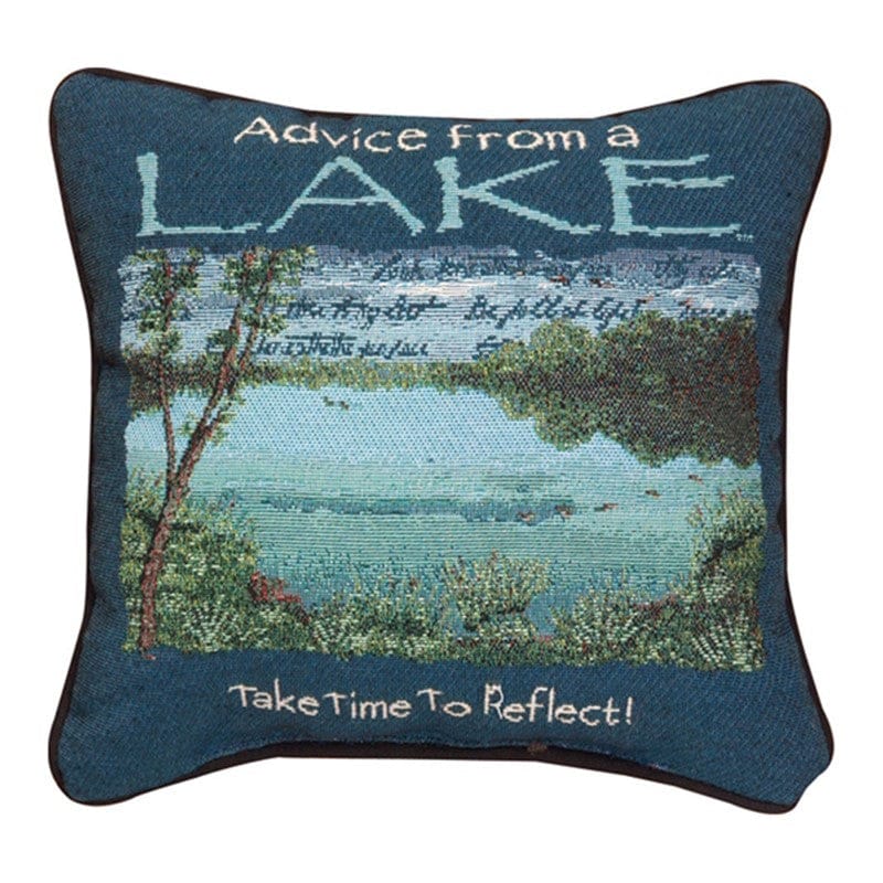 Lake Advice Pillow