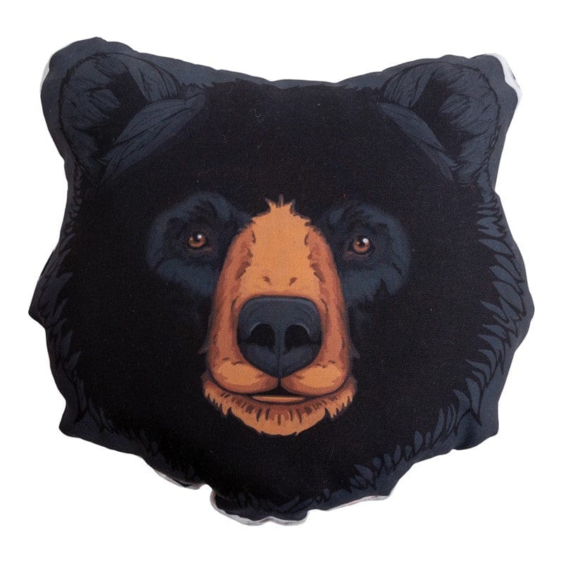 Black Bear Head Pillow