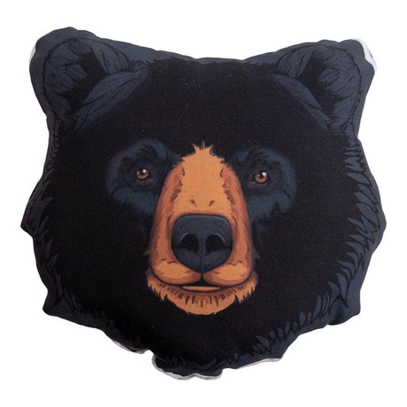 Black Bear Head Pillow
