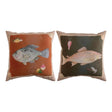 Fishing Double Side Pillow
