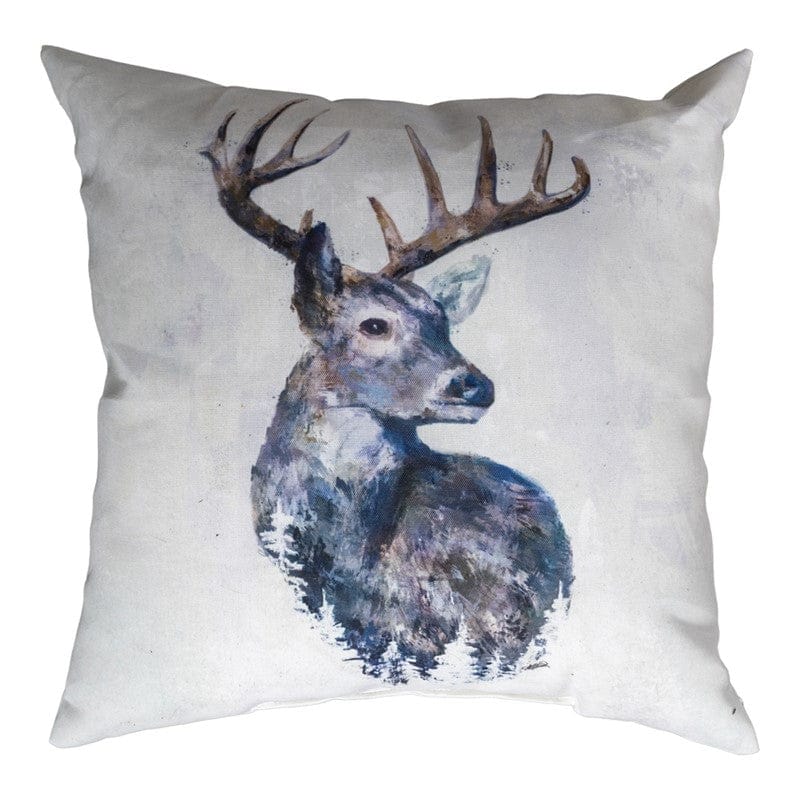 Call Of The Wild Deer Pillow