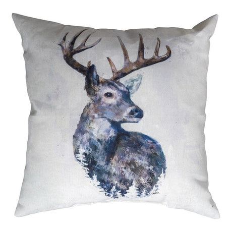 Call Of The Wild Deer Pillow