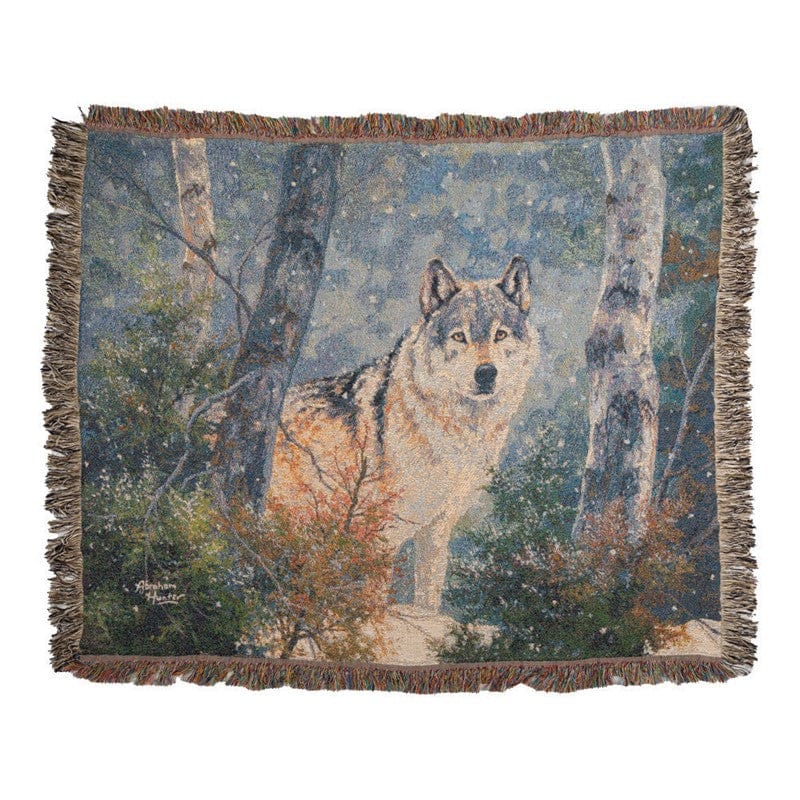 Wolf Forest Throw