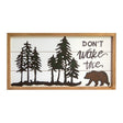 Don't Wake The Bear Wall Sign