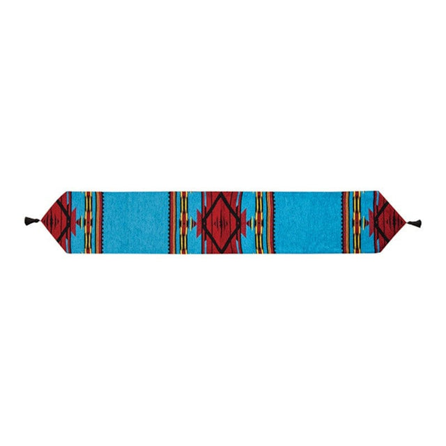 Desert Fire Turquoise Table Runner