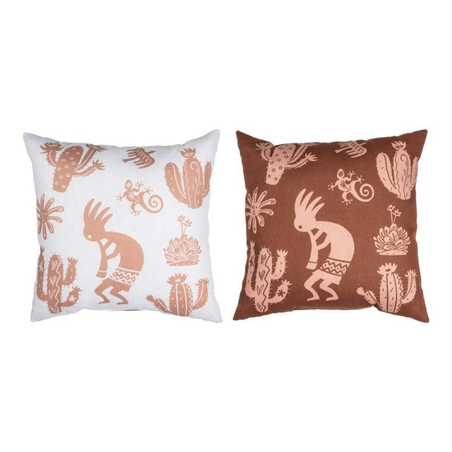 Kokopelli Motif Pillow