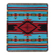 Desert Fire Turquoise Throw