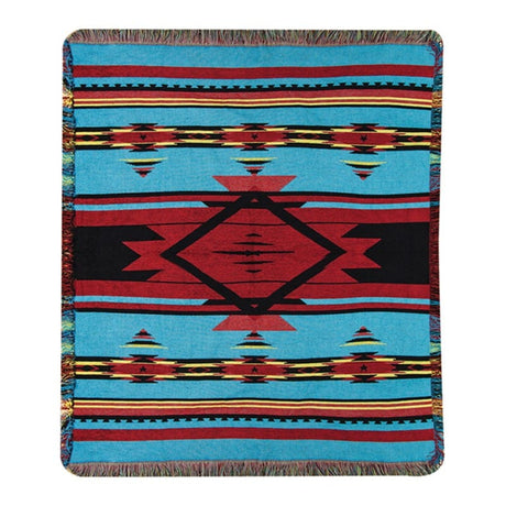 Desert Fire Turquoise Throw
