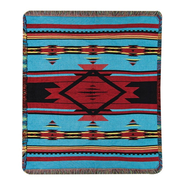 Desert Fire Turquoise Throw