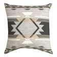 Desert Fire Gray Pillow