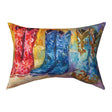 Colorful Cowboy Boots Pillow