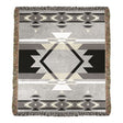 Desert Fire Gray Throw