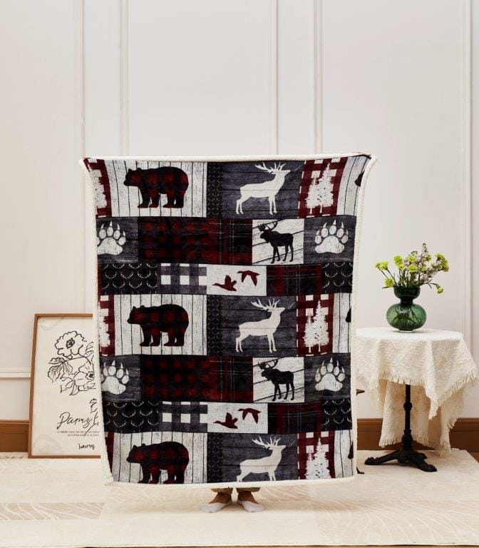 Trailblazer Trails Sherpa Throw